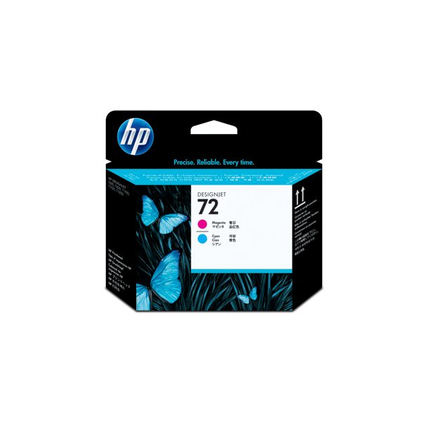 HP 72 magenta &amp; cyan printhead