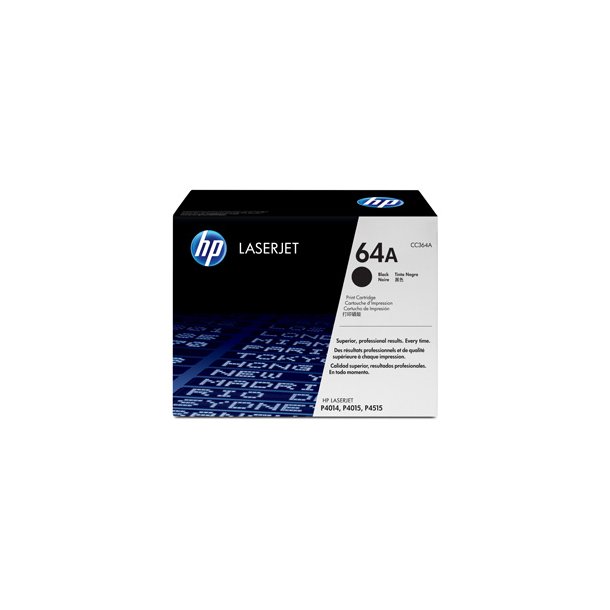 LaserJet 64A black toner cartridge