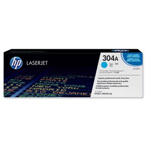 Color LaserJet 304A cyan toner 2,8K