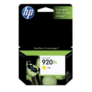 HP 920 XL officejet yellow ink cartridge