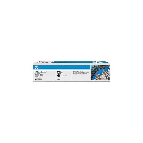Color LaserJet 126A black toner