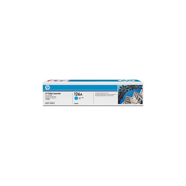 Color LaserJet 126A cyan toner