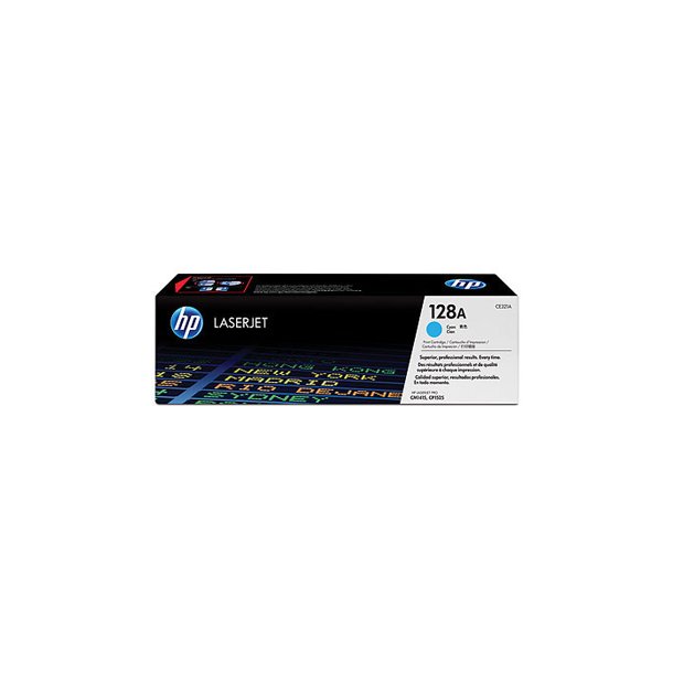 Color LaserJet 128A cyan toner