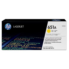 Color LaserJet 651A yellow toner