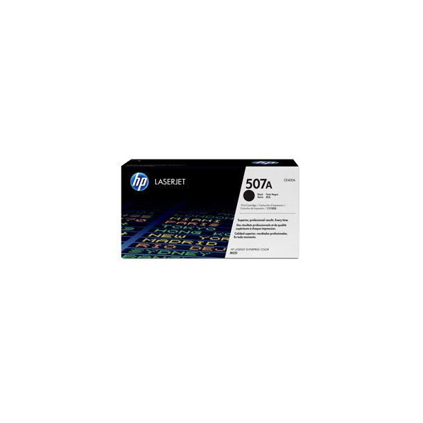 Color LaserJet 507A black toner