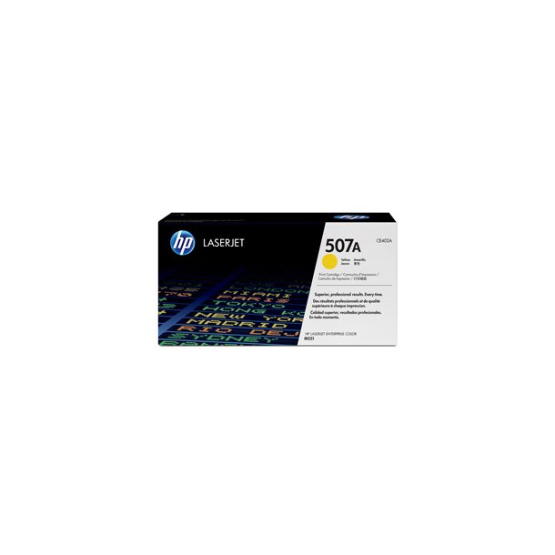 Color LaserJet 507A yellow toner