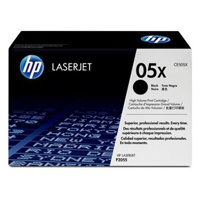 LaserJet 05X black toner, high capacity