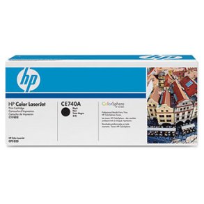 Color LaserJet 307A black toner