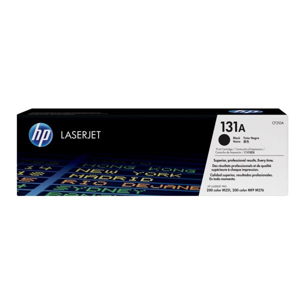 Color LaserJet 131A black toner