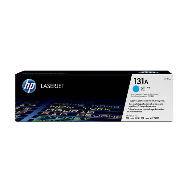 Color LaserJet 131A cyan toner cartridge