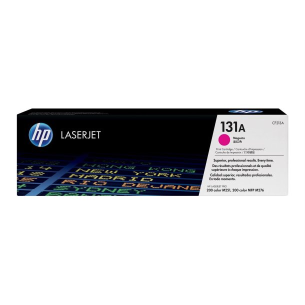 Color LaserJet 131A magenta toner