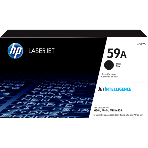 LaserJet 59A Black Toner Cartridge 3K