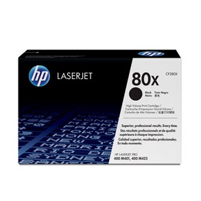 LaserJet 80X black toner high capaciy