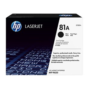 LaserJet 81A toner cartridge
