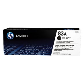 LaserJet 83A black toner cartridge