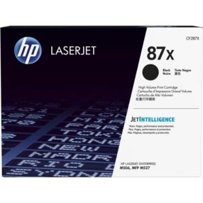 LaserJet 87X black toner dualpack