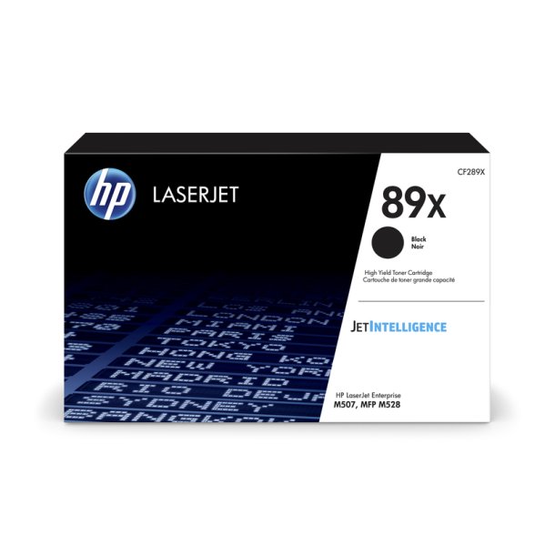 LaserJet 89X Black Toner Cartridge 10K