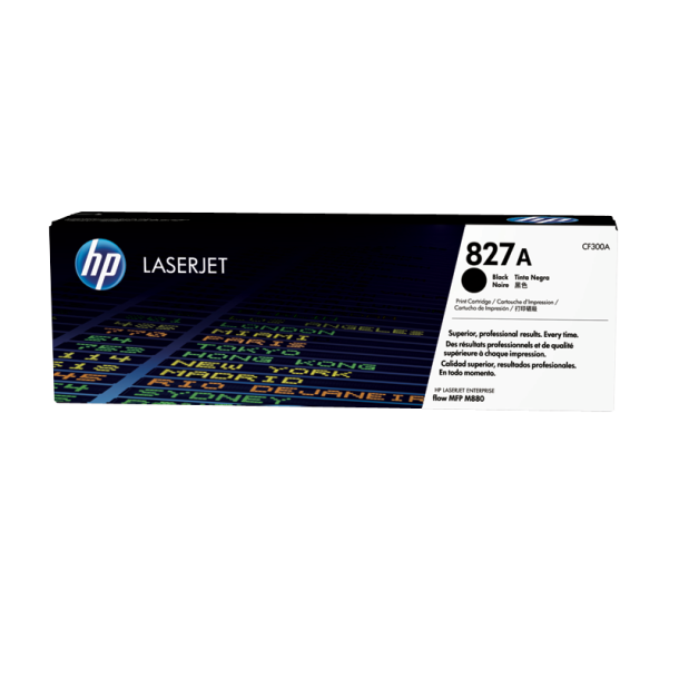 Color LaserJet 827A black toner