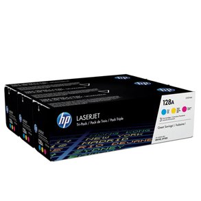 Color LaserJet 128A c/y/m tri-pack