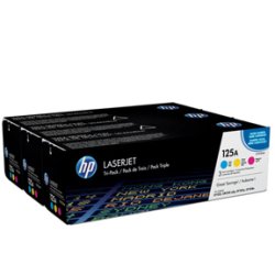 Color LaserJet 125A c/y/m tri-pack