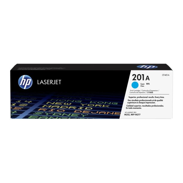 Color LaserJet 201A cyan toner