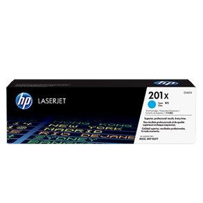 Color LaserJet 201X cyan toner