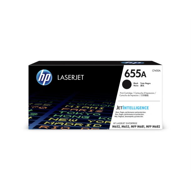 Color Laserjet 655A black toner