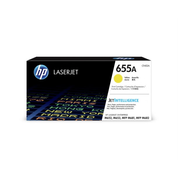 Color Laserjet 655A yellow toner