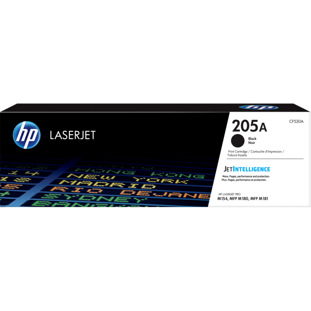 LaserJet 205A black toner