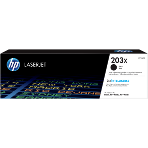 LaserJet 203X black toner