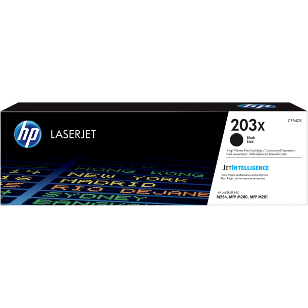 LaserJet 203X black toner