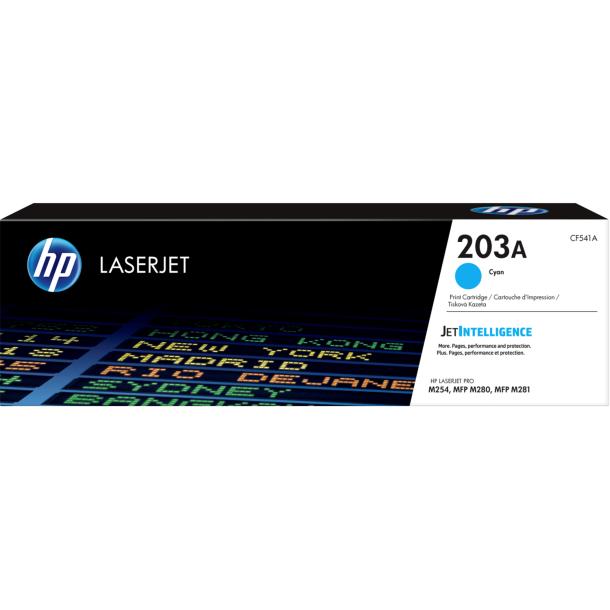 LaserJet 203A cyan toner