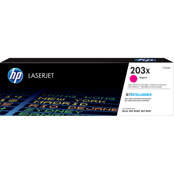 LaserJet 203X magenta toner