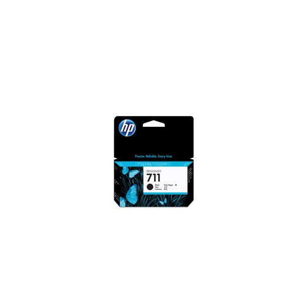 HP 711 black ink cartridge, 38 ml