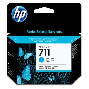 HP 711 cyan ink cartridge, 29 ml (3)