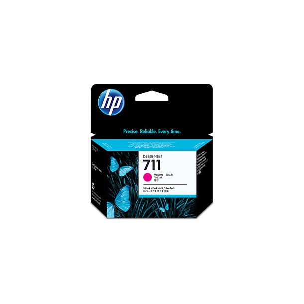 HP 711 magenta ink cartridge, 29 ml (3)