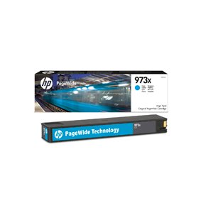 HP 973X PageWide cyan ink cartridge