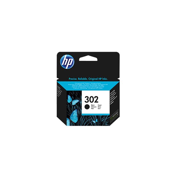 HP 302 black ink cartridge