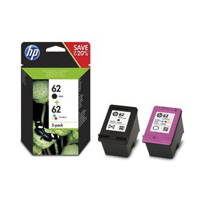 HP 62 black & color ink (sampack)