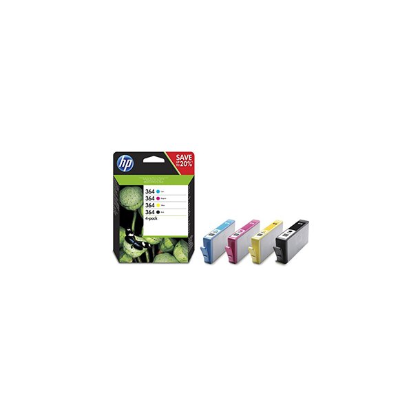HP 364 b/c/m/y ink 4-pack