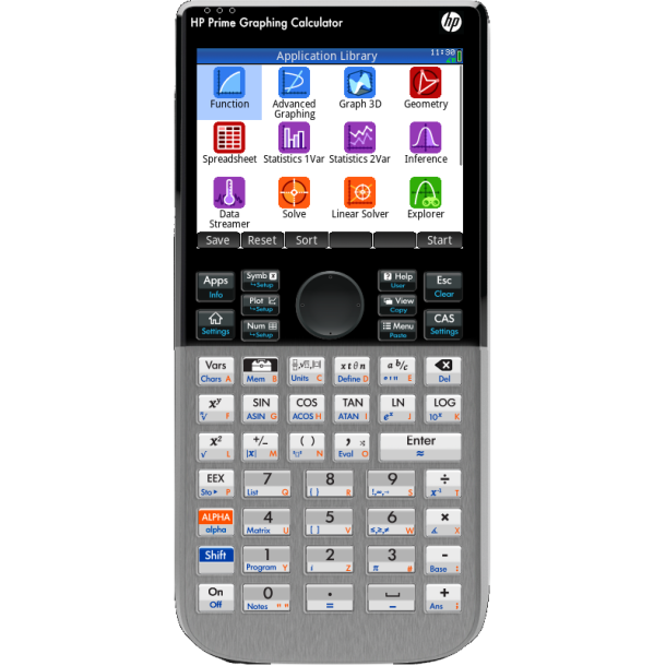 HP Prime G2 Grafregner