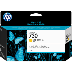 HP HP 730 130 ml. Yellow DesignJet Ink Cartridge