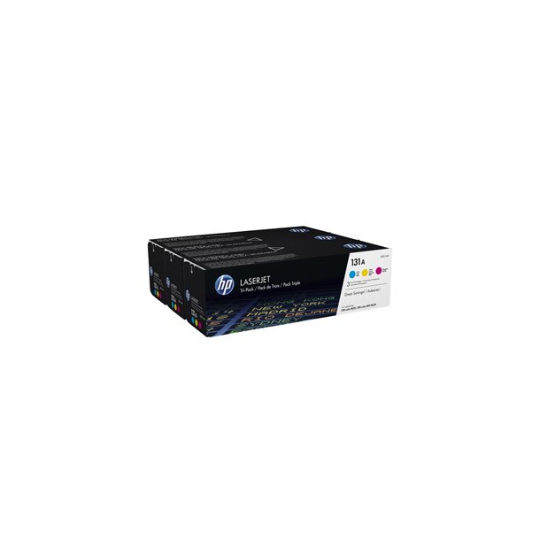 Color LaserJet 131A c/y/m tri-pack