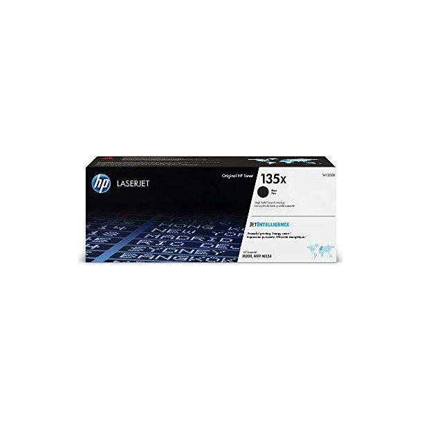 HP 135X Black Original LaserJet Toner Cartridge 2.4K