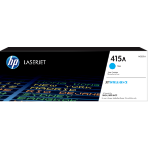 Color LaserJet 415A Cyan LaserJet Toner Cartridge 2.1K