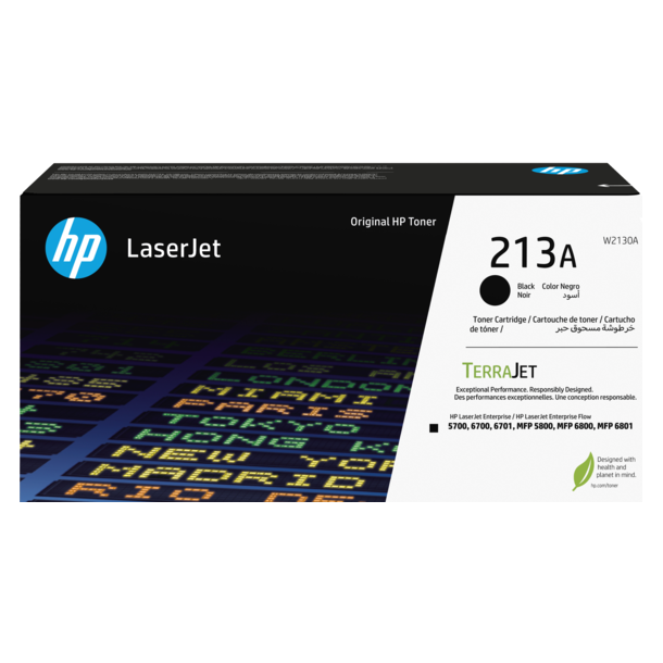 213A Black Original LaserJet Toner Cartridge (~3,500 pages)
