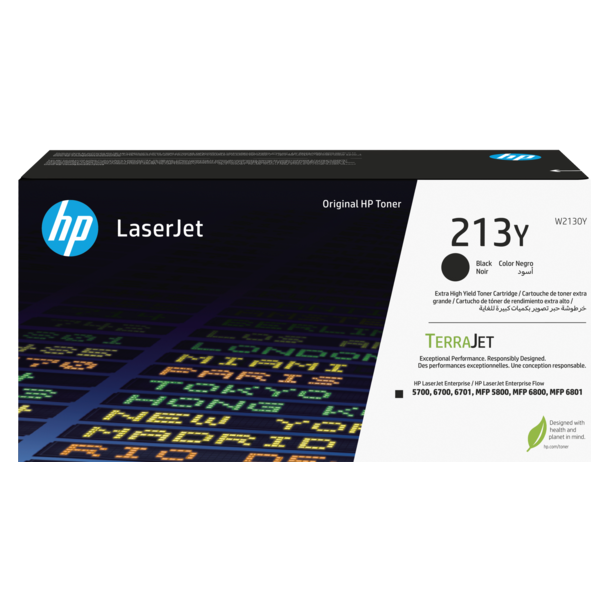 213Y Extra High Yield Black Original LaserJet Toner Cartridg
