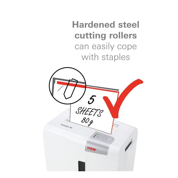HSM Shredstar makulator X5 P4 4,5x30 konfetti
