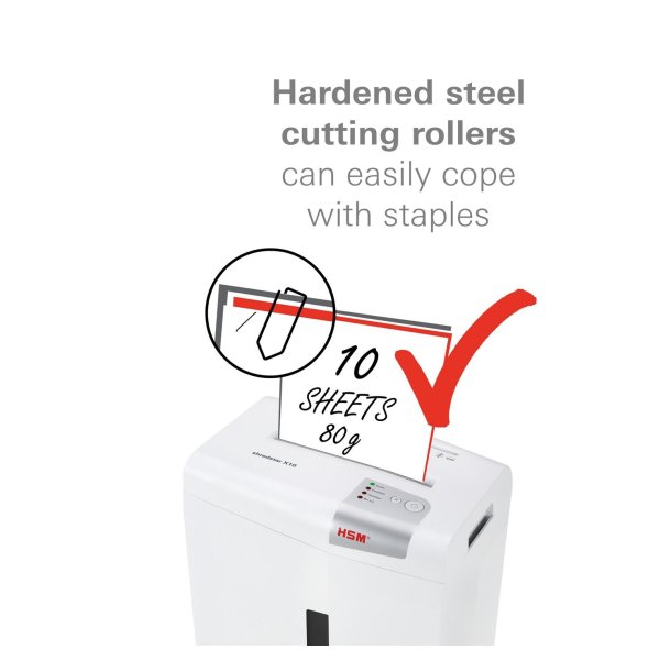 HSM Shredstar makulator X10 P4 4x30 konfetti