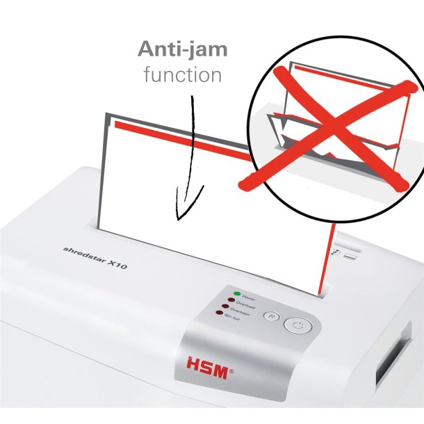 HSM Shredstar makulator X10 P4 4x30 konfetti